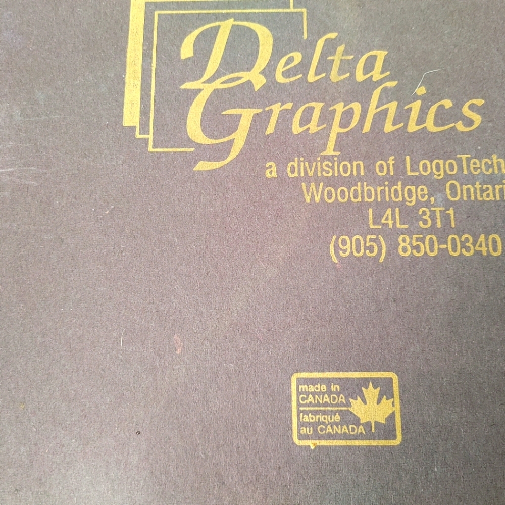 Art work framed  by Delta Graphics